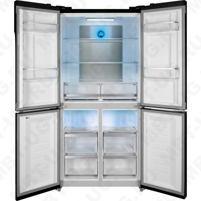 Холодильник HIBERG RFQ-500DX NFGR inverter